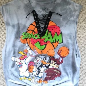 Space Jam Cropped T-Shirt
